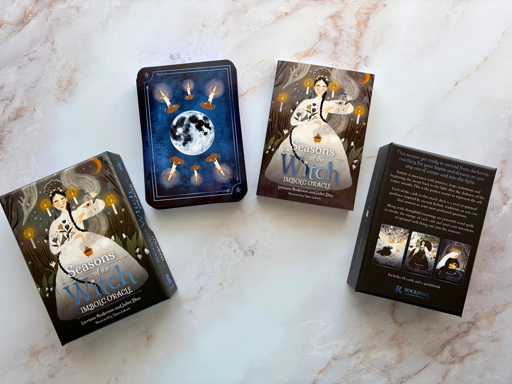 Seasons of the Witch: Imbolc Oracle | 44-Card Oracle Deck & Guidebook