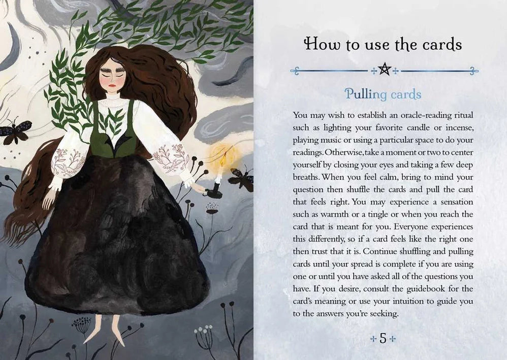 Seasons of the Witch: Imbolc Oracle | 44-Card Oracle Deck & Guidebook