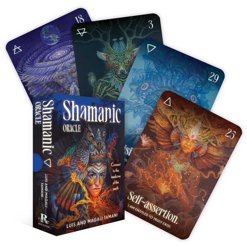 Shamanic Oracle Deck by Luis & Magali Tamani | Indigenous Peruvian Spirituality & Nature Oracle Cards