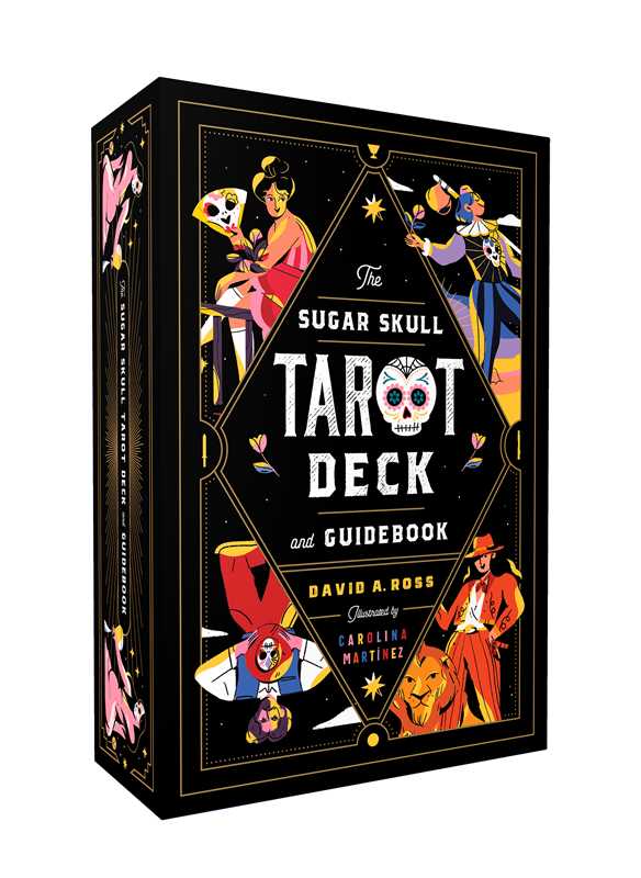 Sugar Skull Tarot Deck & Guidebook by David A. Ross | Día de Muertos Inspired Tarot