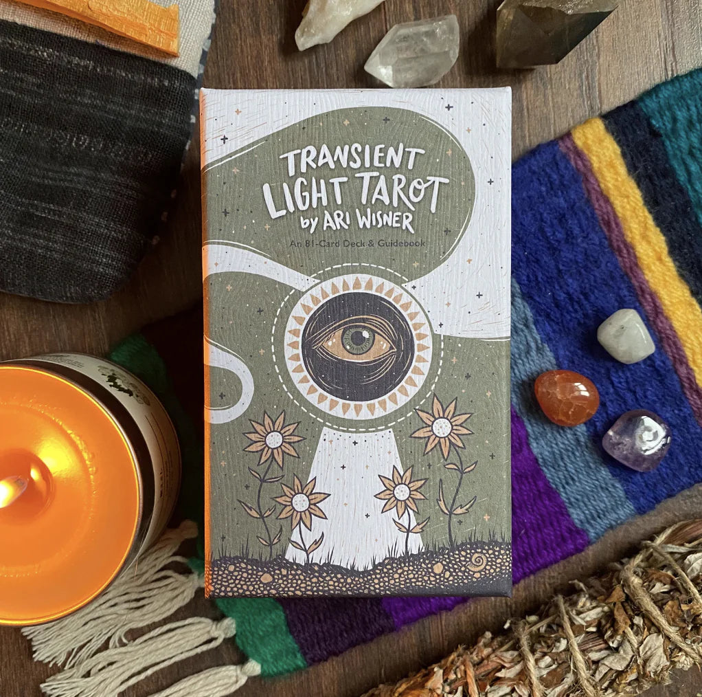 Transient Light Tarot — 81 Card Deck & Guidebook by Ari Wisner