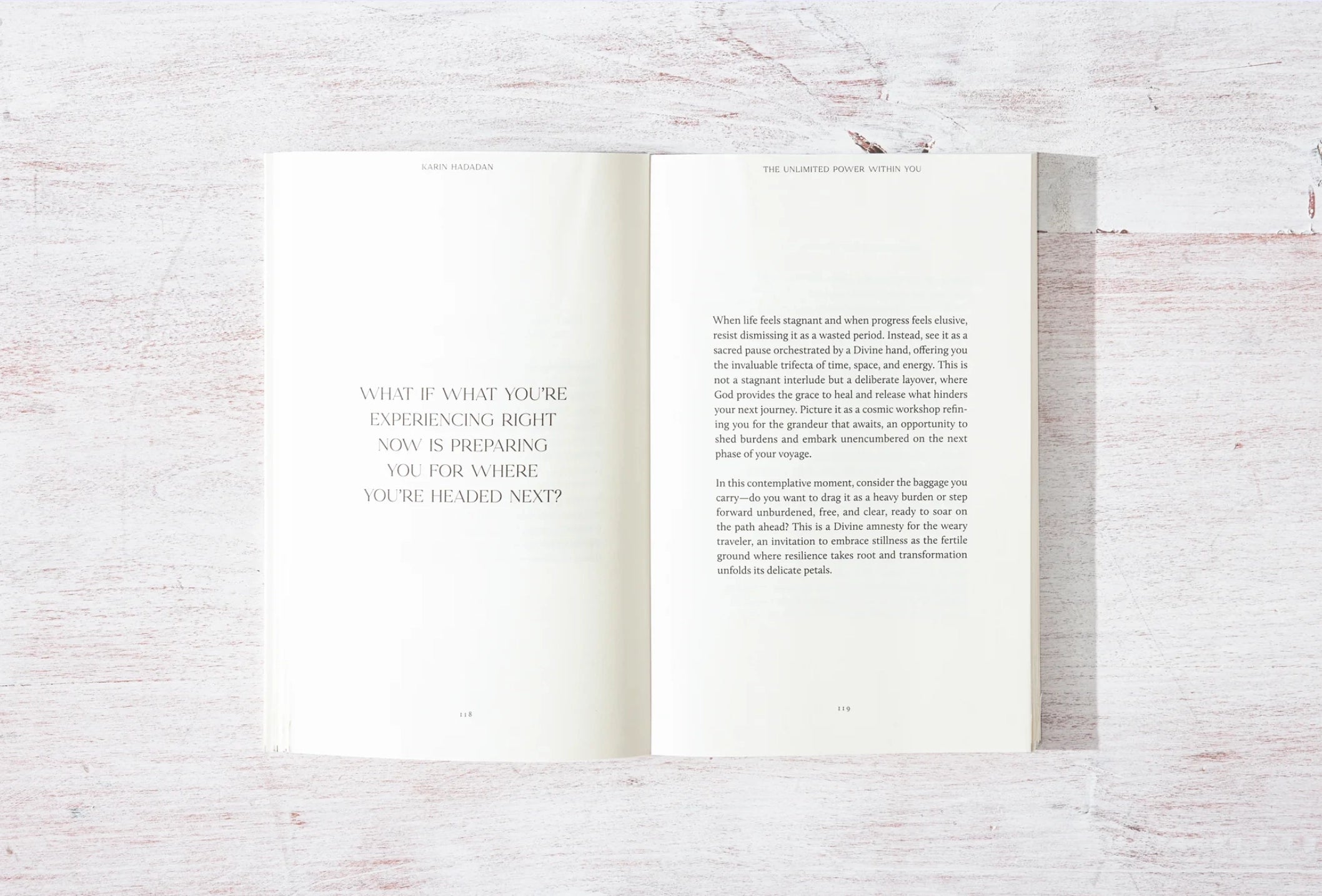 The Unlimited Power Within You — A Book on Faith, Healing & Inner Transformation by Karin Hadadan