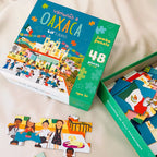 VÁMONOS: Oaxaca Jumbo Puzzle — Educational Mexico Landscape Puzzle for Kids