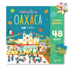 VÁMONOS: Oaxaca Jumbo Puzzle — Educational Mexico Landscape Puzzle for Kids
