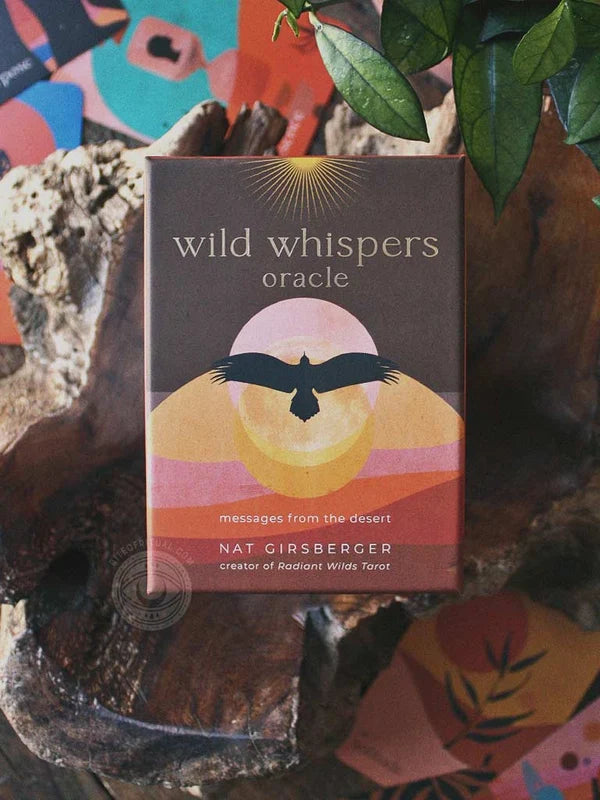 Wild Whispers Oracle: 44-Card Desert-Inspired Oracle Deck by Nat Girsberger