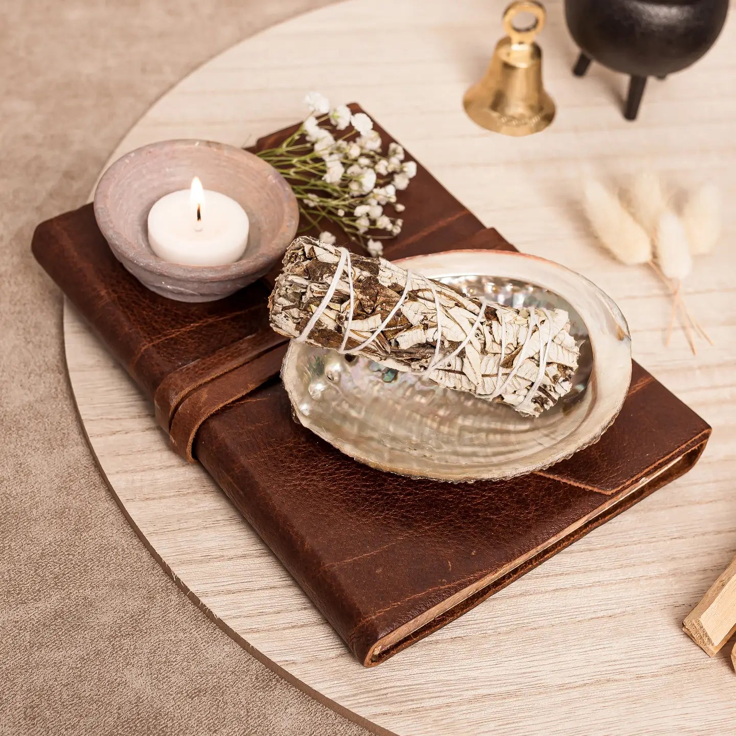 Yerba Santa (Holy Herb) Wand - 4" Wand for Emotional Healing and Uplift